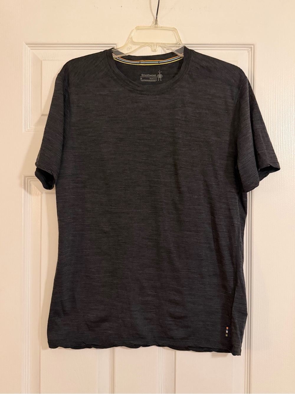Smartwool Men’s Charcoal Crew Neck Short Sleeve Tee